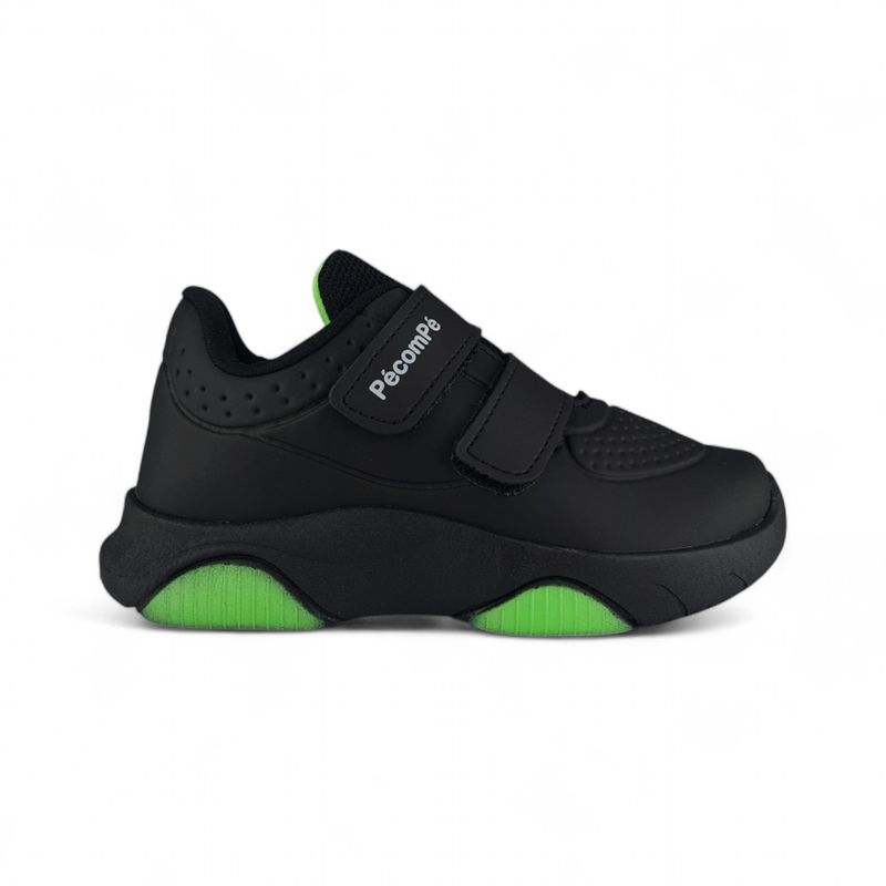 TITINOS - Tenis Niño Velcro Deportivos Negros Titinos_.