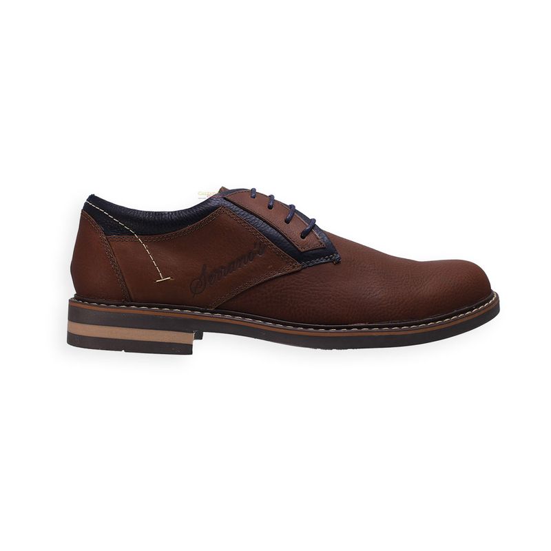 GENERICO - Zapatos Casuales Para Hombre De Amarrar En Cuero