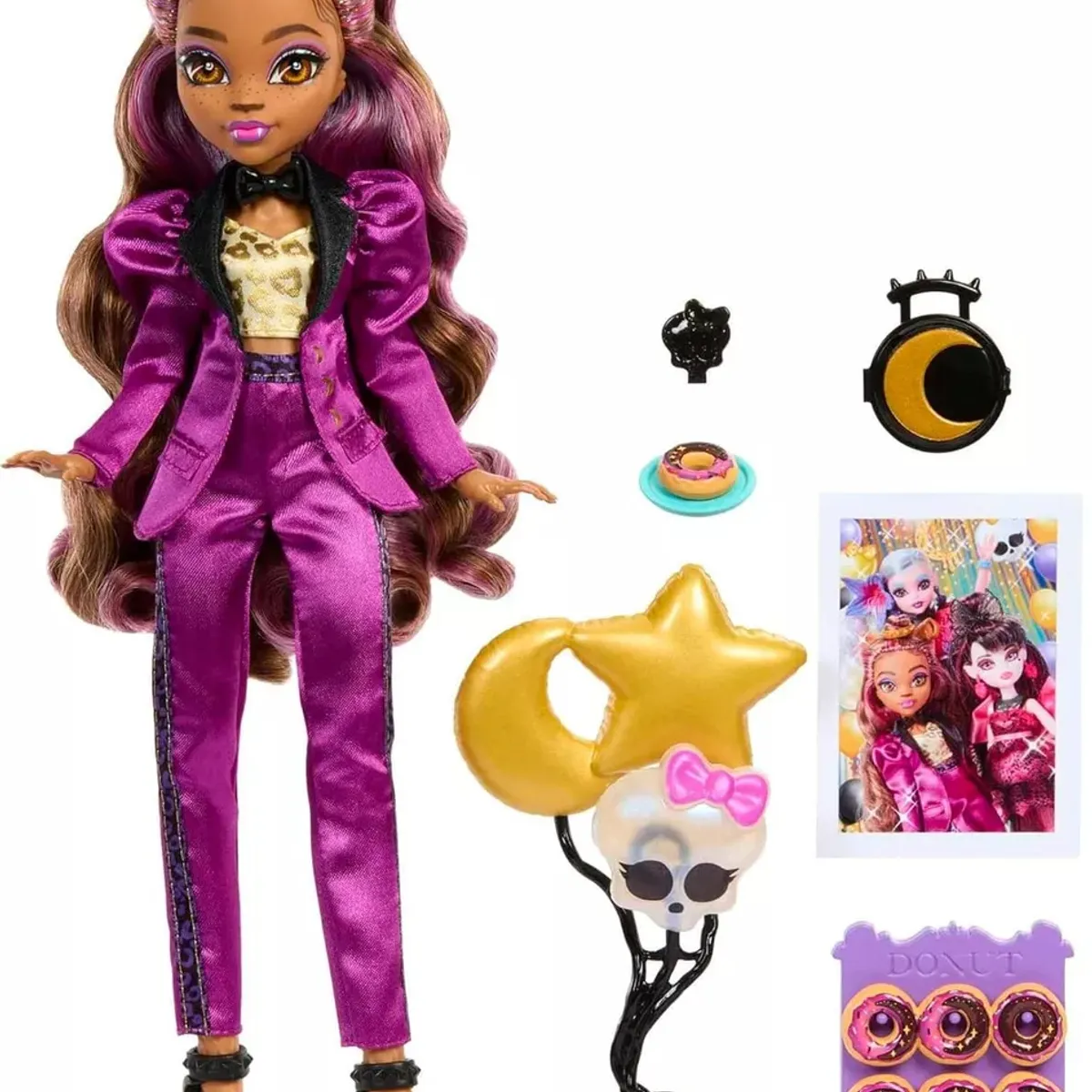 MONSTER HIGH - Muñeca Monster High Clawdeen Wolf Moda De Fiesta