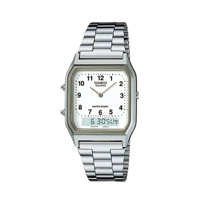 CASIO - Reloj Casio Referencia AQ-230A-7B Diseño Vintage