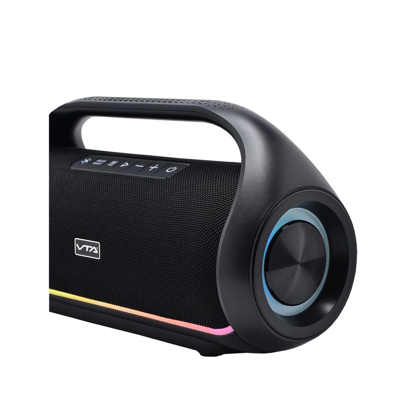 VTA CASA INTELIGENTE - Parlante Vta Bazzooka 40w Digital Sound Speaker Color Negro
