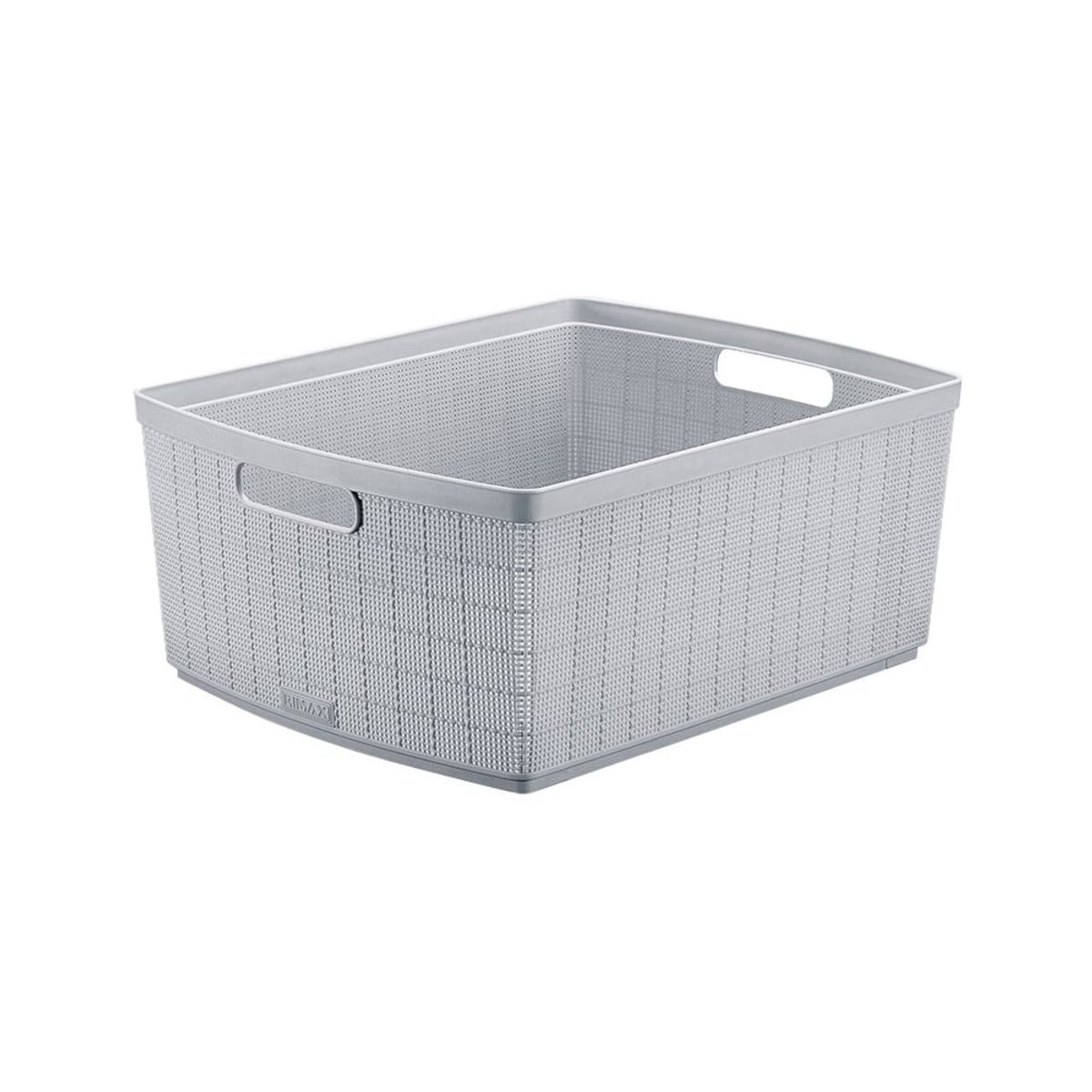 RIMAX - Canasta Rimax Fique 30 Litros Gris Hielo