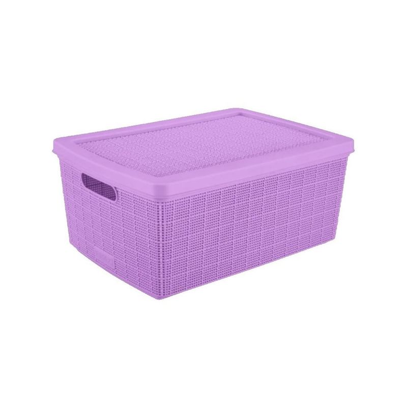 RIMAX - Canasta Rimax Fique 13.5 Litros Lavanda