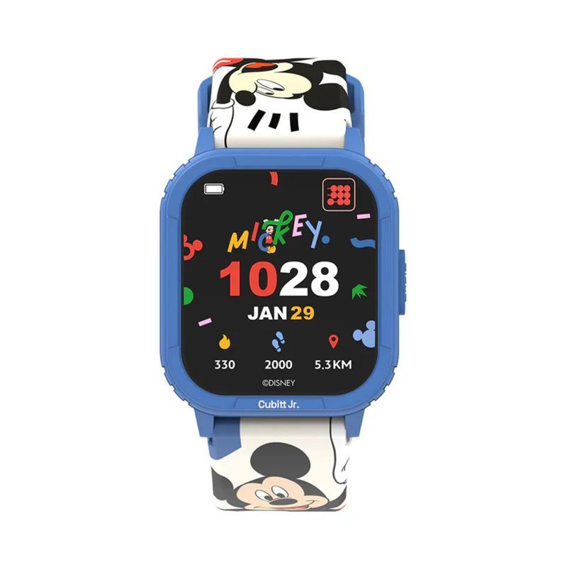 CUBITT - Smartwatch Reloj Inteligente Cubitt Jr + Disney 1.75 Pulg. Blue Mickey