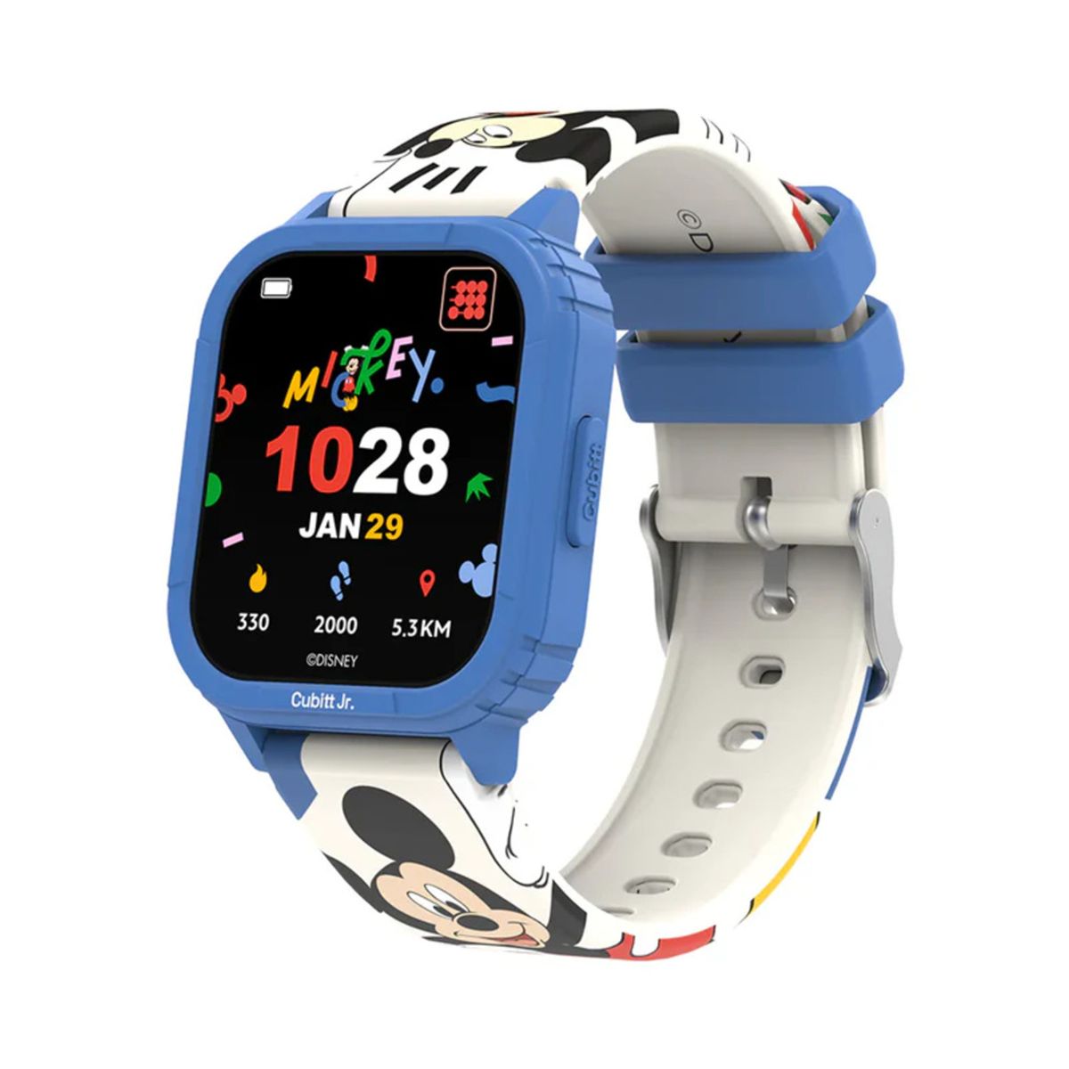 CUBITT - Cubitt Jr. x Disney - Smartwatch Reloj Inteligente para Niños con Pantalla TFT 38 mm
