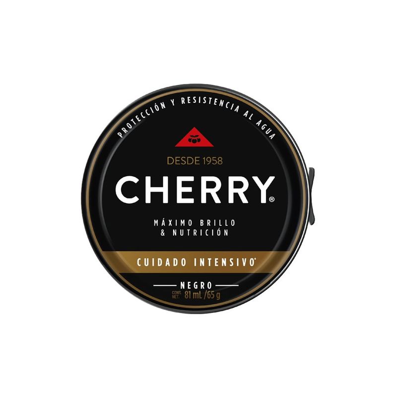 CHERRY - Betún Cherry 65 Gramos Pasta Negro