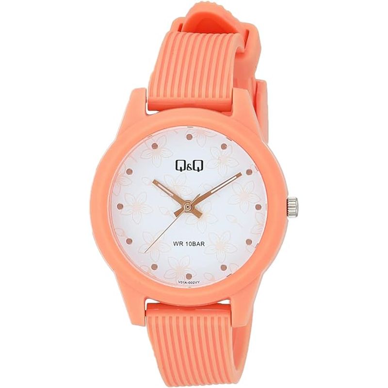 Q AND Q - Reloj Qyq Mujer V01a-002vy Sumergible Original Certificado