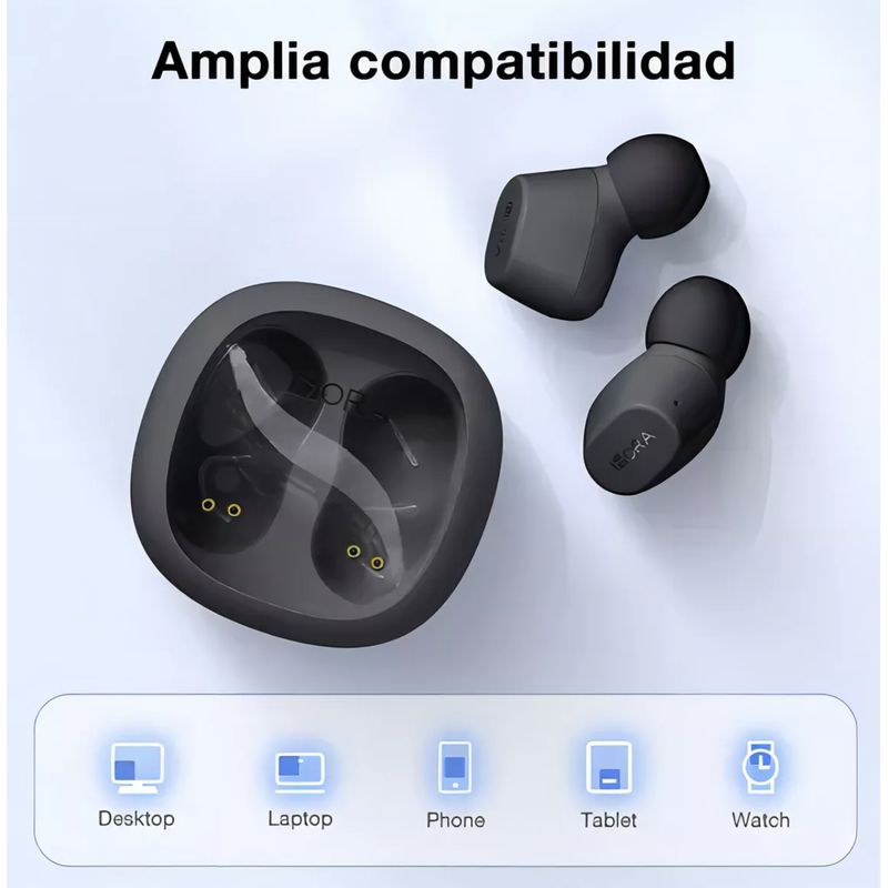 GENERICO - Audifonos Inalambricos 1Hora Bluetooth 5.3 in Ear Manos Libres