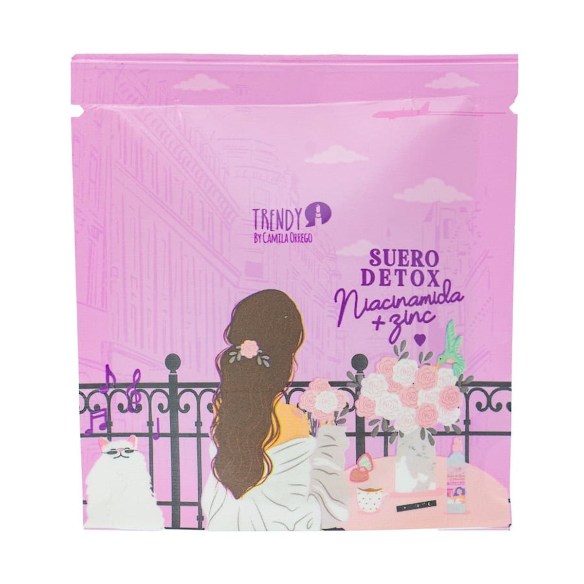 TRENDY - Sachet Suero Detox Niacinamida +Zinc Trendy Skincare