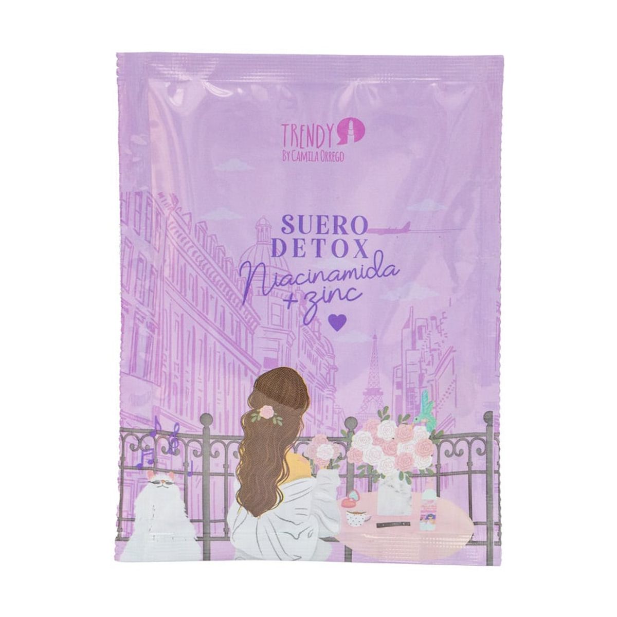 TRENDY - Sachet Suero Detox Niacinamida +Zinc Trendy Skincare