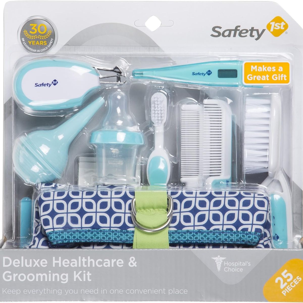 SAFETY 1ST - Kit De Aseo De Bebes x 25 Piezas - Azul