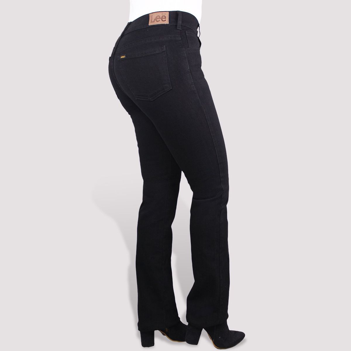 LEC LEE - Jean Slim fit Ref. 154 para Mujer Lec Lee - Negro