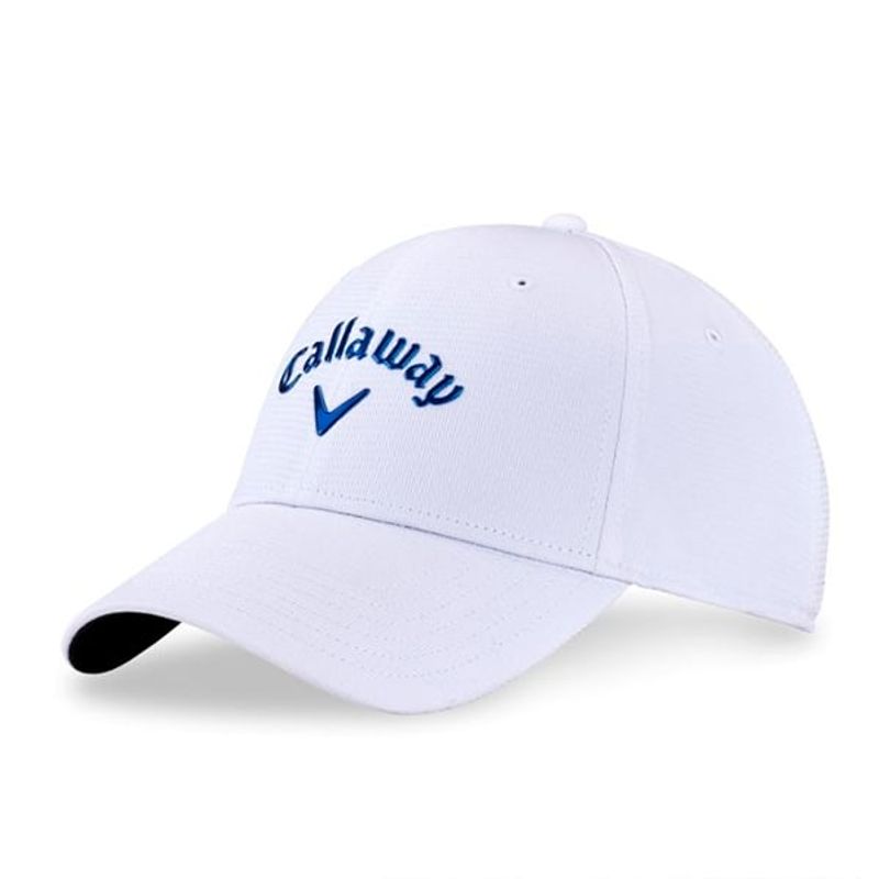 CALLAWAY - Gorra Callaway Liquid Metal Blanca con Azul_.