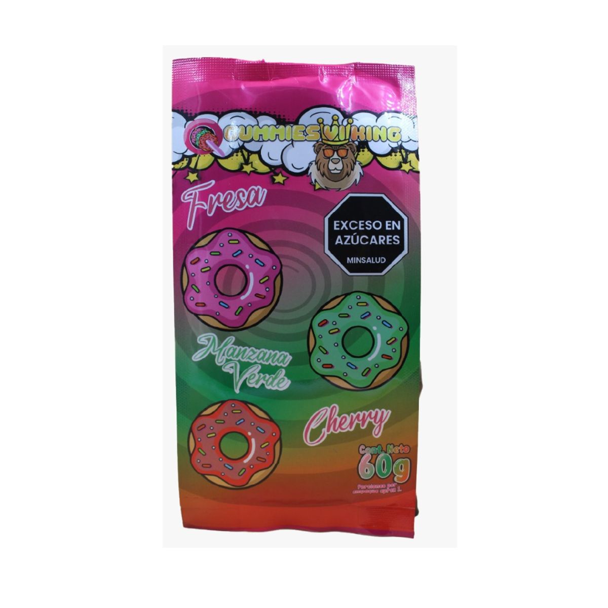 GENERICO - Anillo para pene Comestible Gummies viking x 3