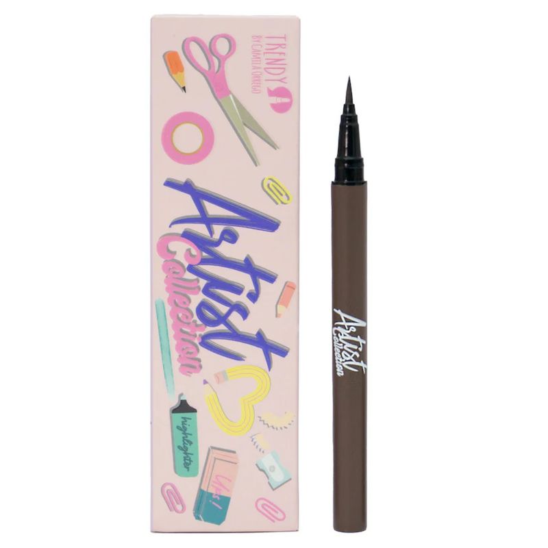 TRENDY - Delineador Trendy Artist Collection 1g Color Cafe