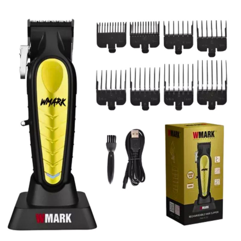 GENERICO - Maquina Corte Profesional Inalámbrica Wmark NG-138 8500 RPM