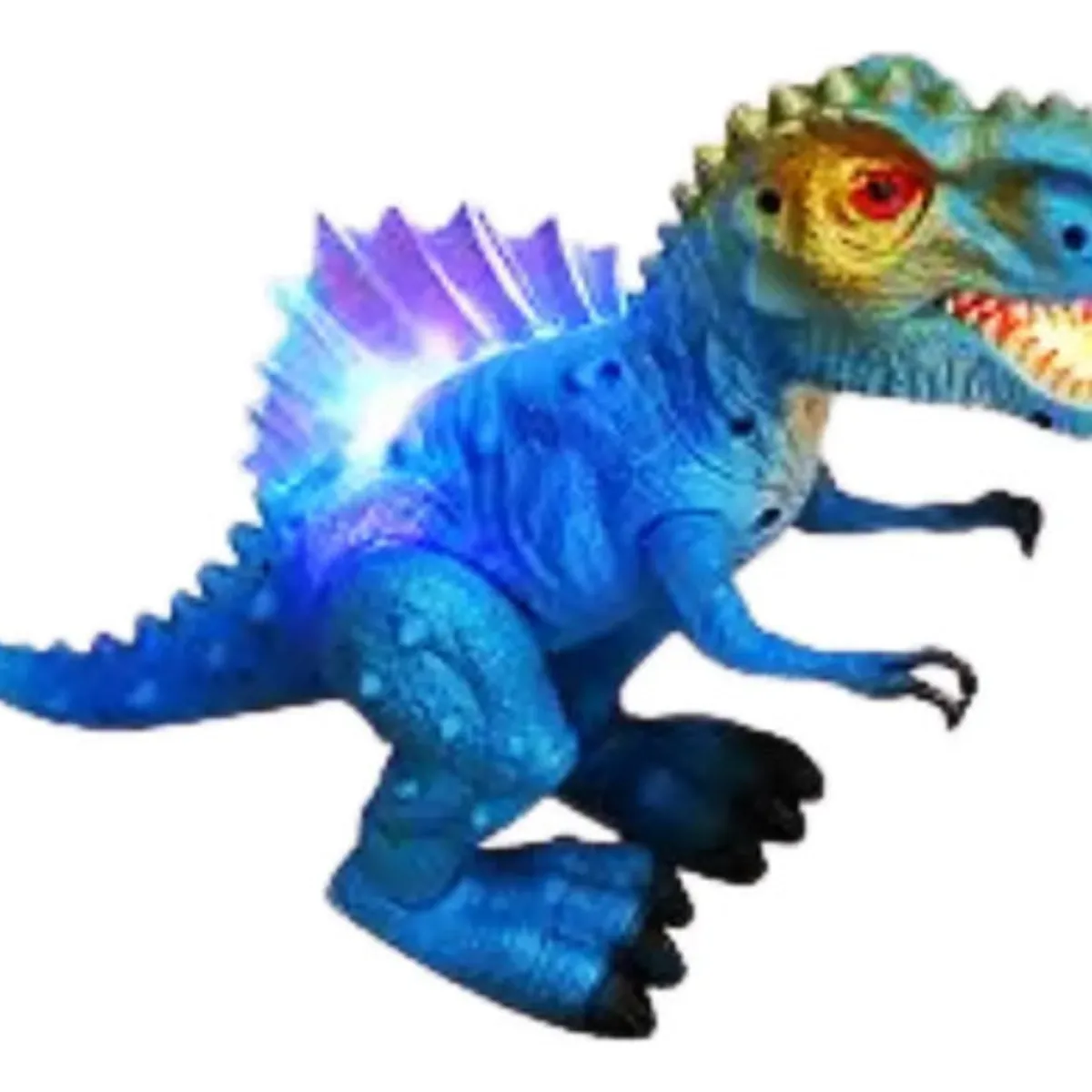MAZUGI - Rex Blue Dinosaurio Movimiento Juguete Luz  Jurassic World 