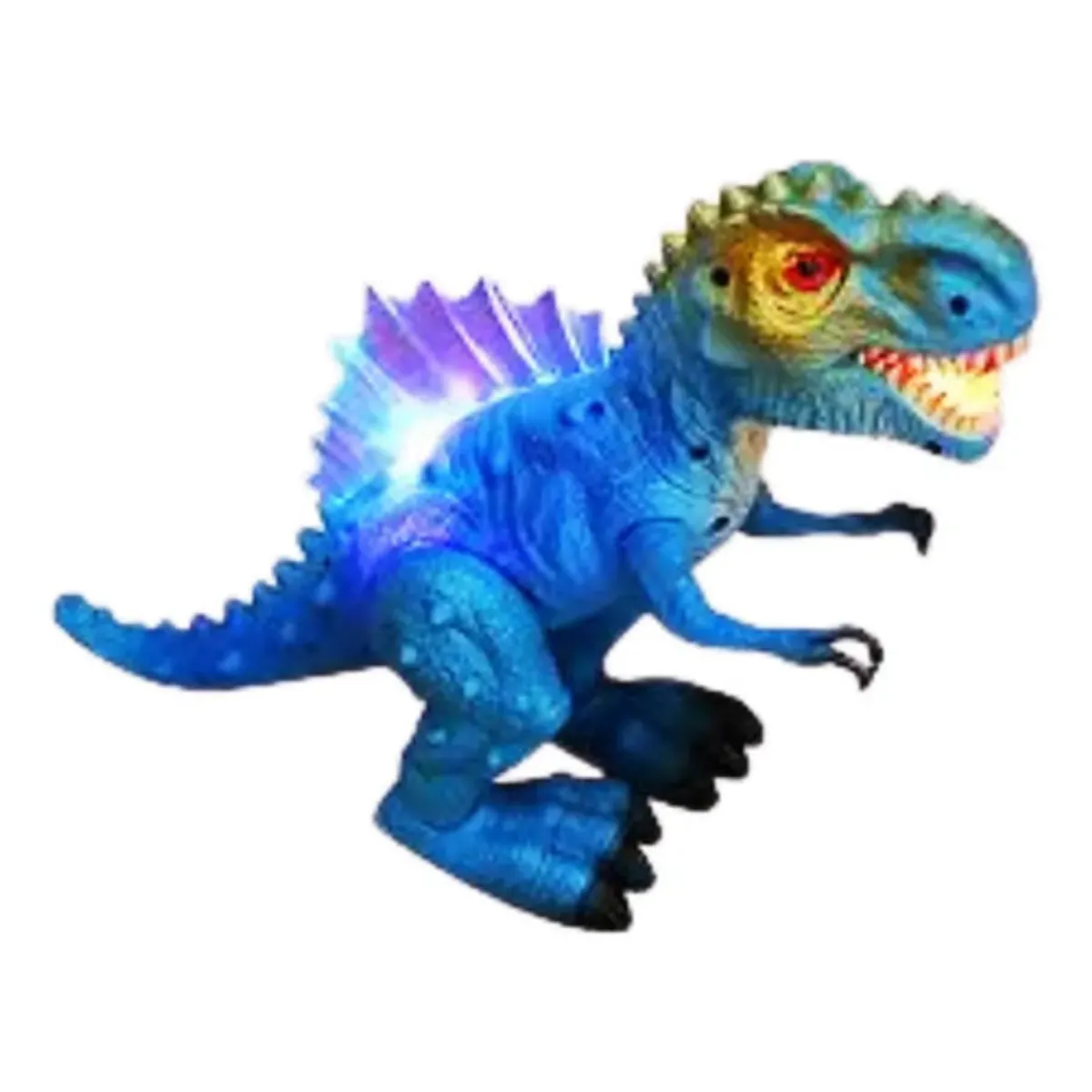 MAZUGI - Rex Blue Dinosaurio Movimiento Juguete Luz  Jurassic World 