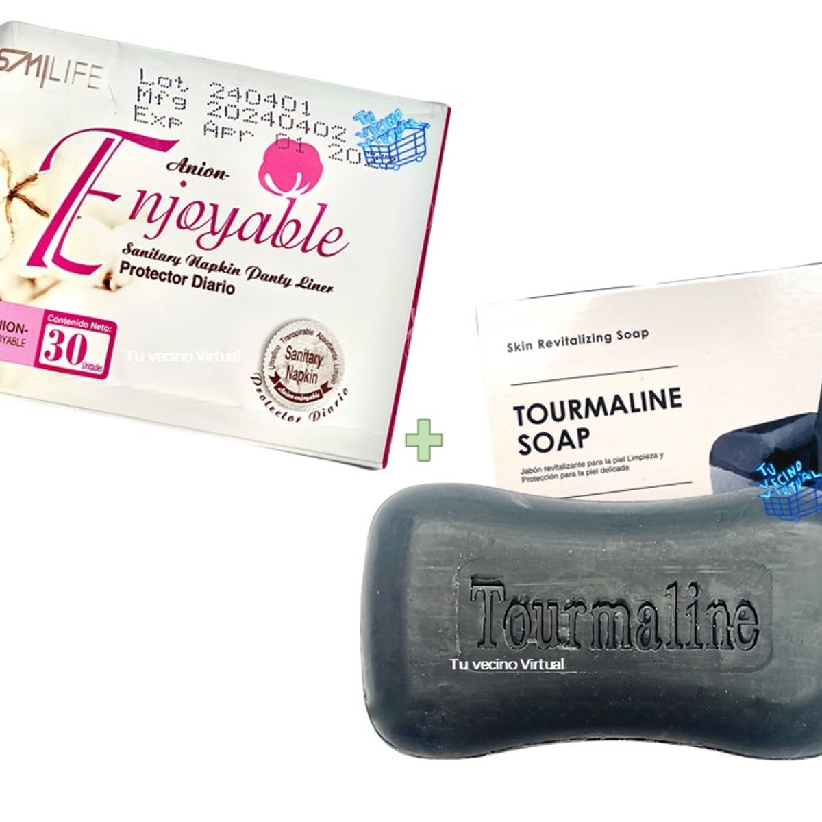 VARIOS - Hgw Jabón Turmalina y Protectores Diarios 30 Unid Hgw