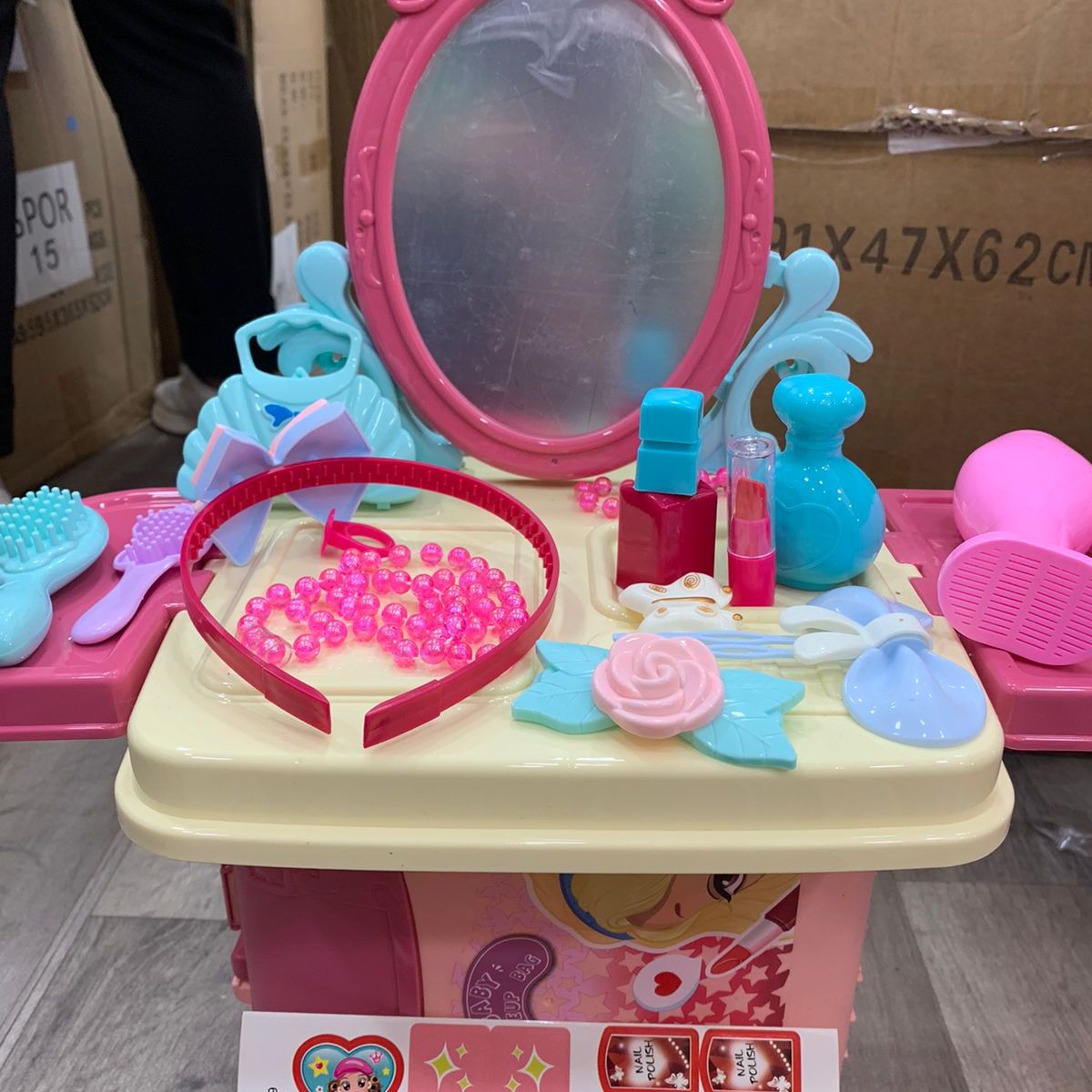 GENERICO - SET DE TOCADOR PARA NIÑAS