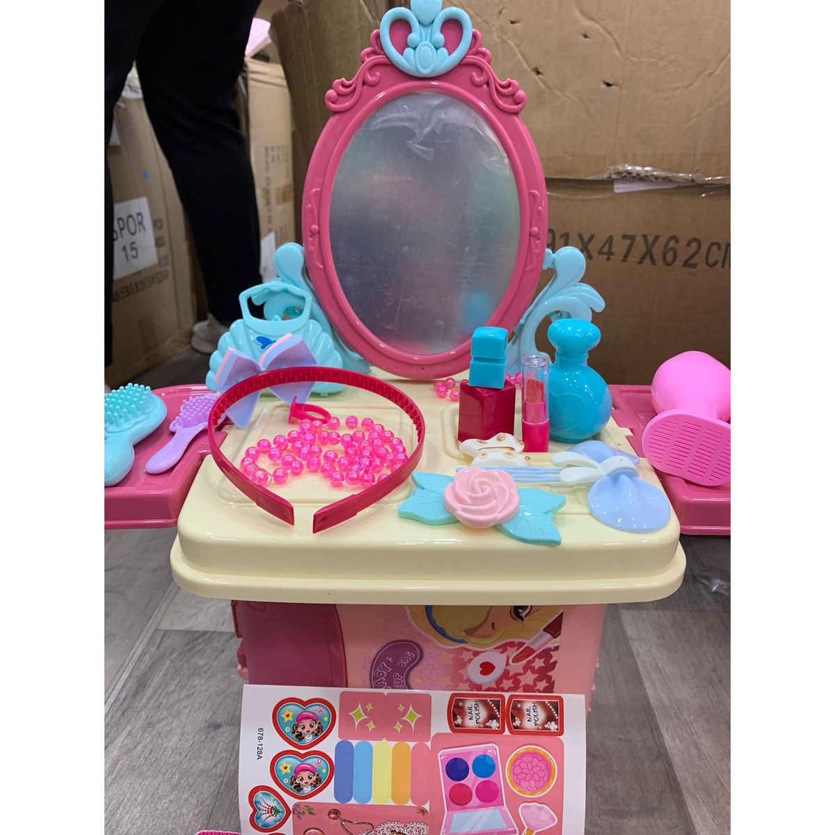 GENERICO - SET DE TOCADOR PARA NIÑAS