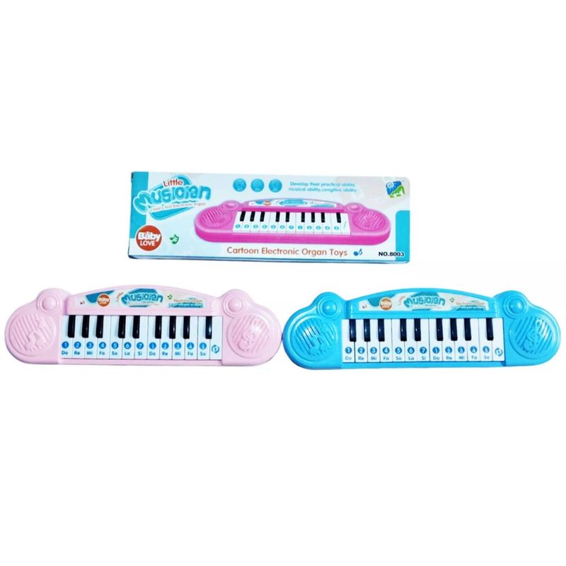 MAZUGI - Piano Organeta Bebes Niños Juguete Sonidos Instrumento