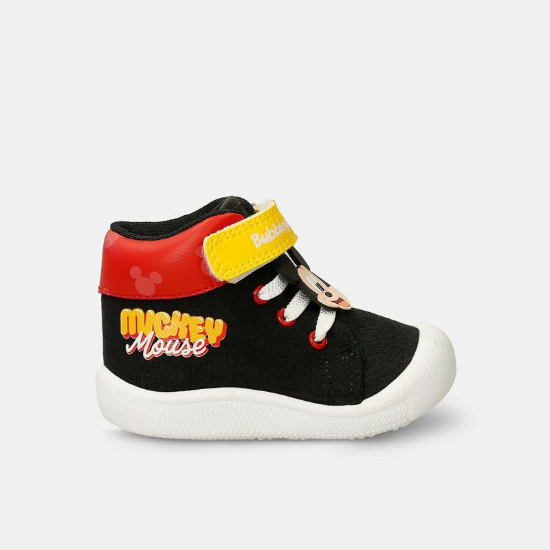 DISNEY - Botas Infantil Para Niño Licenses Disney Negro-Rojo Mocca L