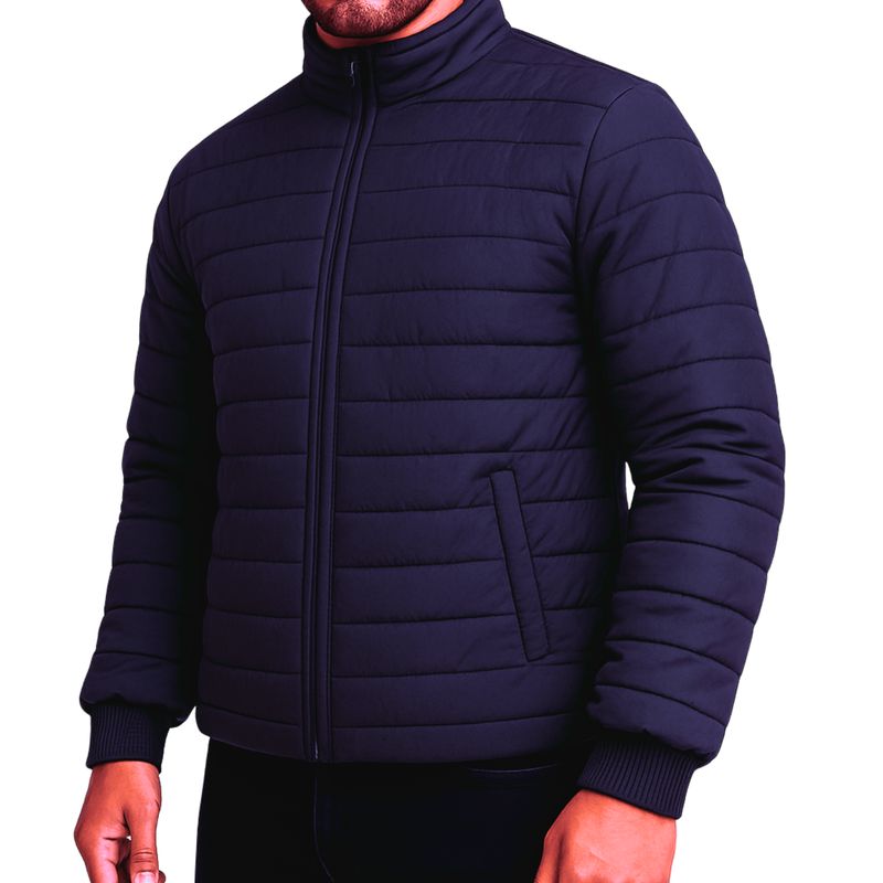 FG STORE - Chaqueta AZUL hombre impermeable térmica
