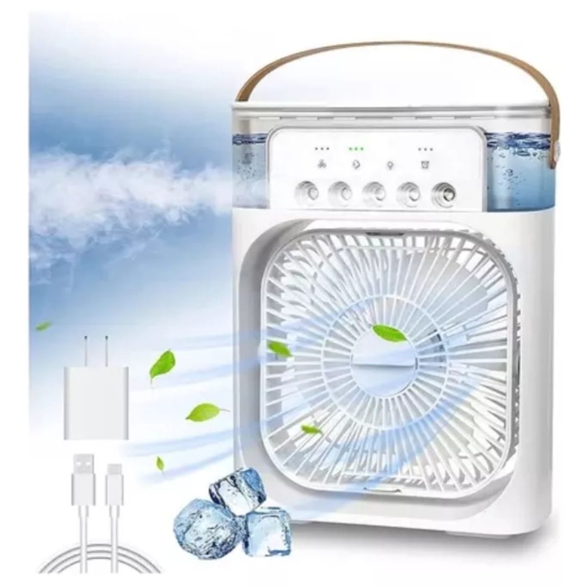 GENERICO - Aire Acondicionado Portátil Humificador Ventilador Ambiente