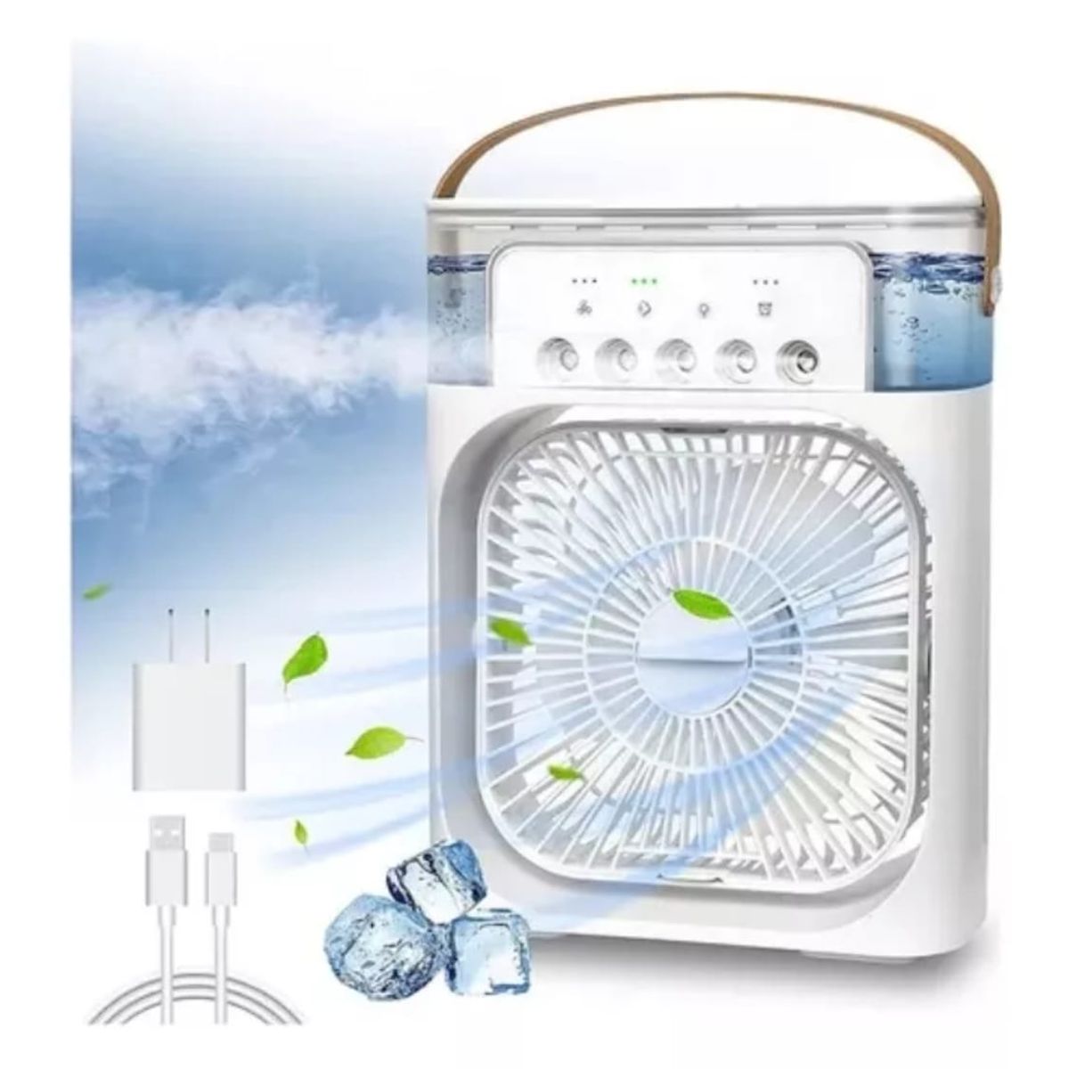 GENERICO - Aire Acondicionado Portátil Humificador Ventilador Ambiente