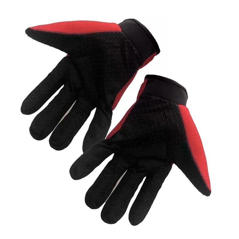 COMPRALOENCASA COM - Guantes moto ciclismo protección Rojos nudillos a02RO