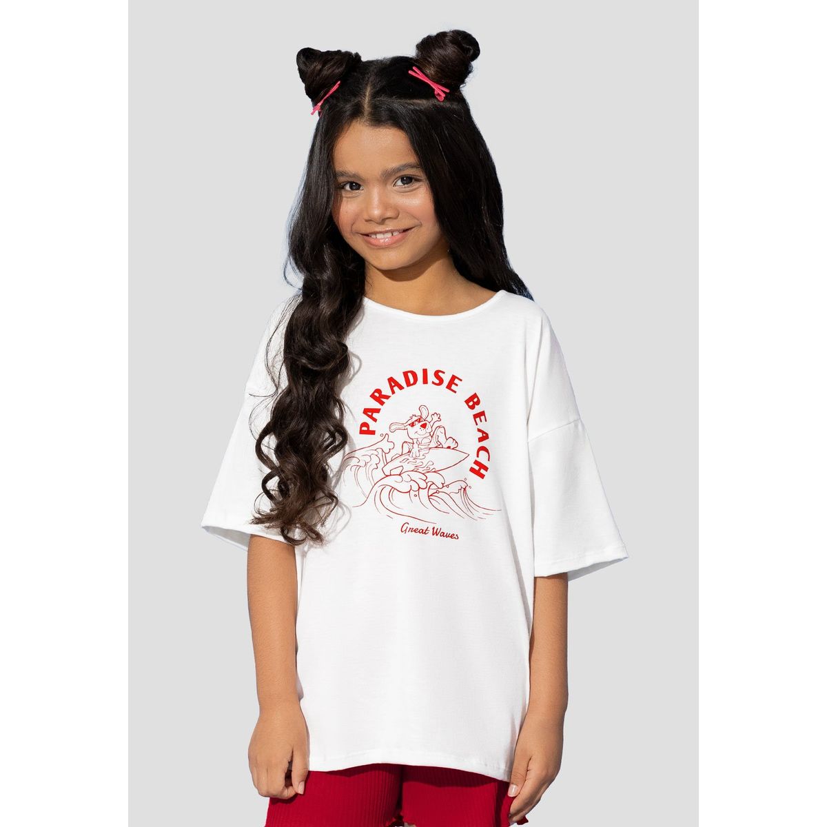MARKETING PERSONAL - Camiseta Paq X2 Niñas Infantil Bicolor Mp 105779