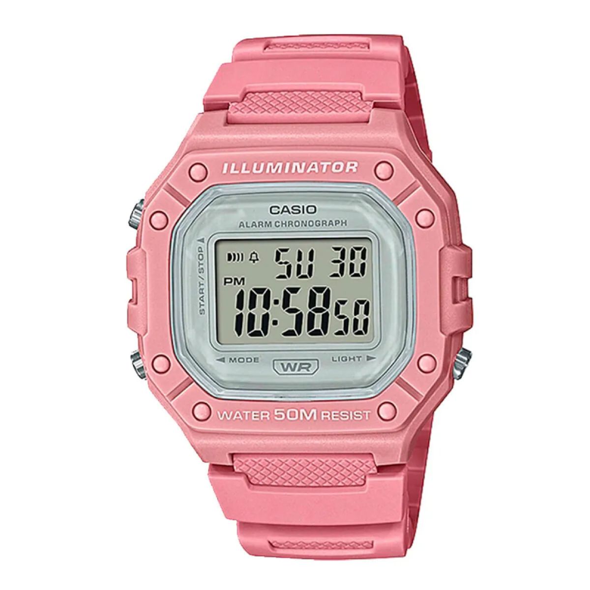 CASIO - Reloj Casio w-218hc-4avdf Original Deportivo Rosa