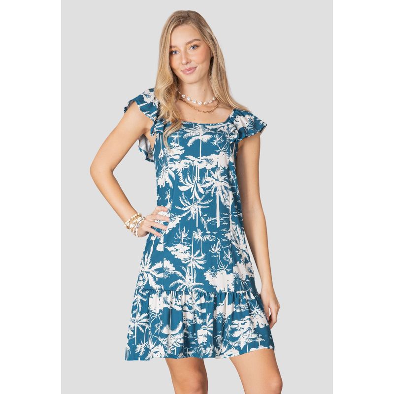 RUTTA - Vestido Corto Mujer Estampado Rutta 106535