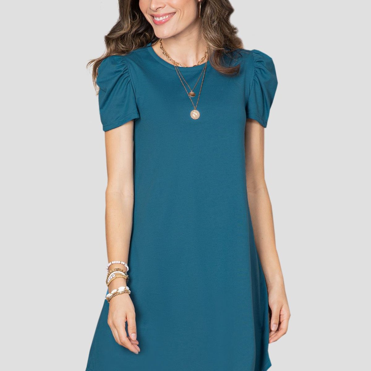 RUTTA - Vestido Corto Mujer Azul Petroleo Rutta 106601