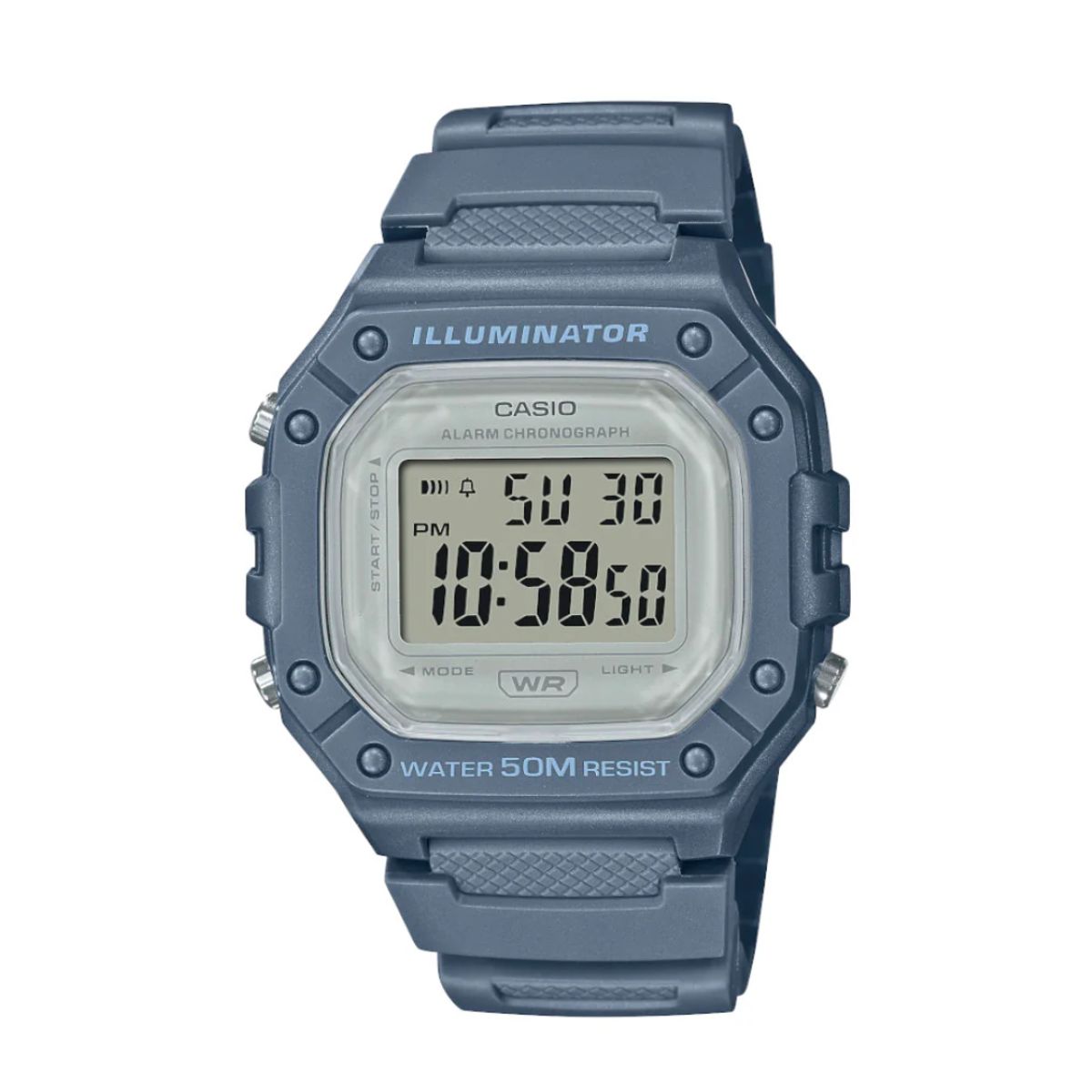 CASIO - Reloj Casio w-218hc-2avdf Original Deportivo Gris