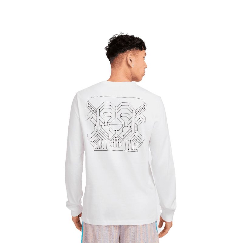 NIKE - Camibuso Nike Lbj M Nk Tee M90 Ls Hombre