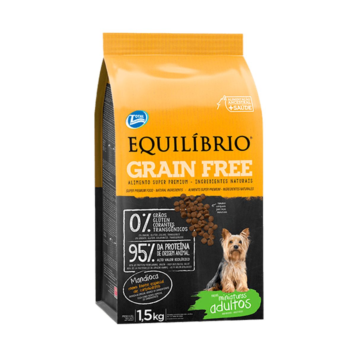 EQUILIBRIO - Equilibrio Perros Grain Free Adulto Raza Mini 1.5 kg