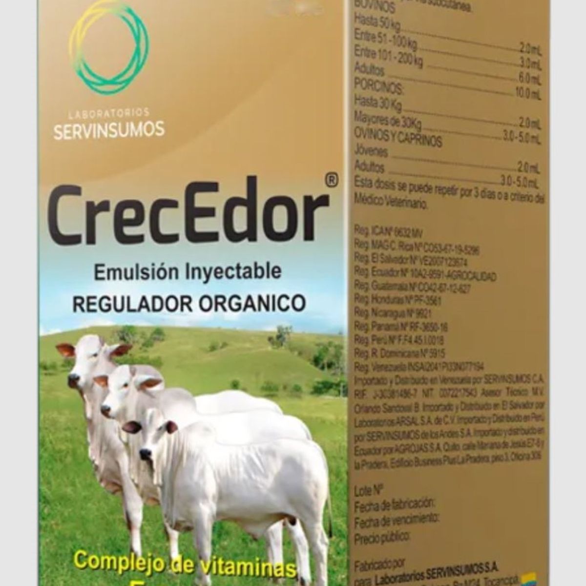 BOEHRINGER INGELHEIM - Crecedor x 100Ml Servinsumos