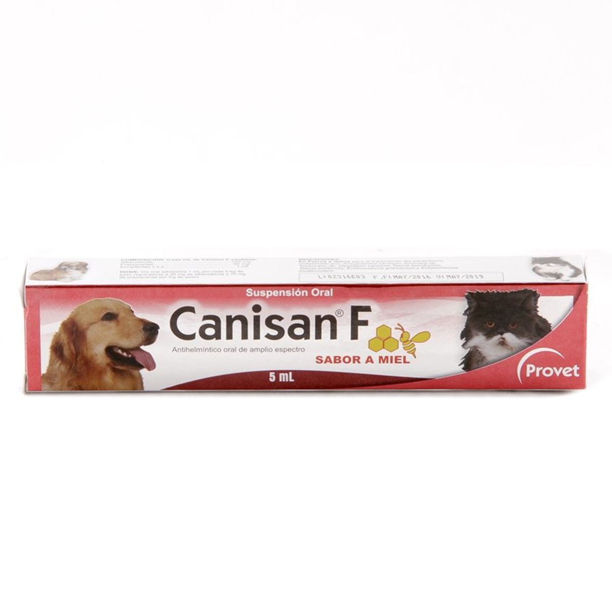BOEHRINGER INGELHEIM - Canisan-F Antiparasitario Perros Gatos 5Ml