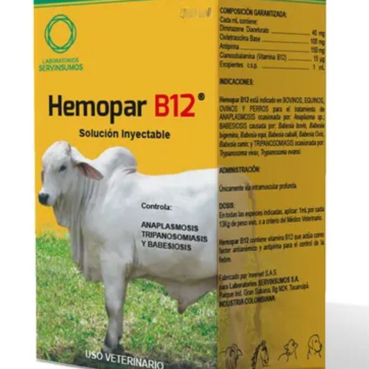 BOEHRINGER INGELHEIM - Hemoparasitida Hemopar B12 x500ml