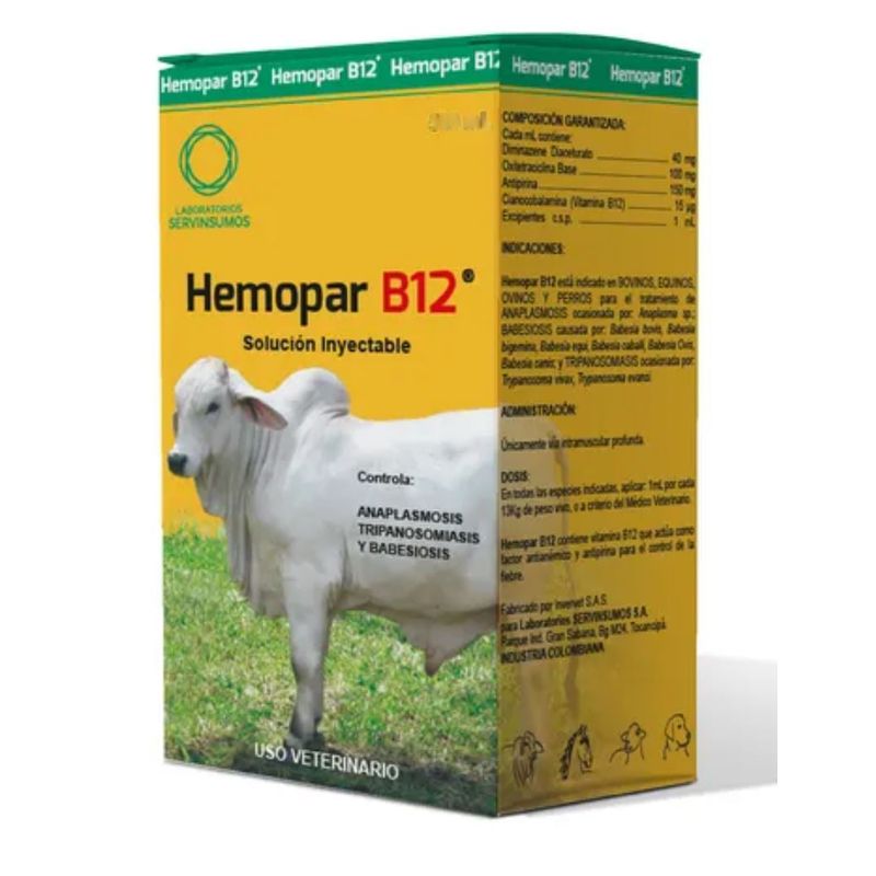BOEHRINGER INGELHEIM - Hemoparasitida Hemopar B12 x500ml