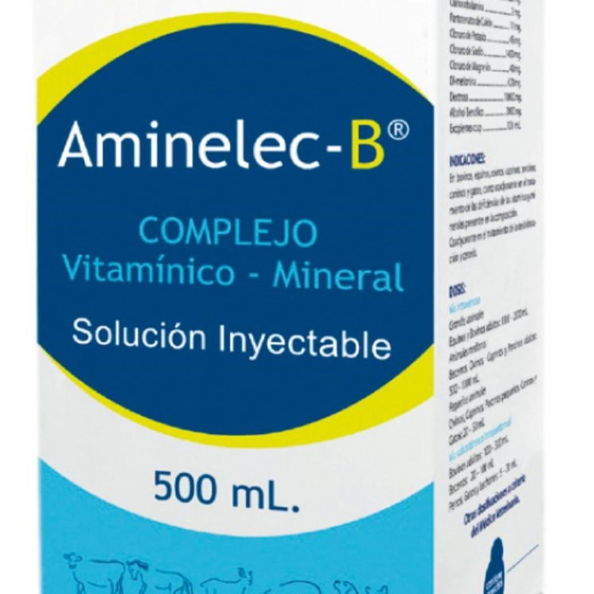 BOEHRINGER INGELHEIM - Aminelec Complejo Vitaminico x500ml