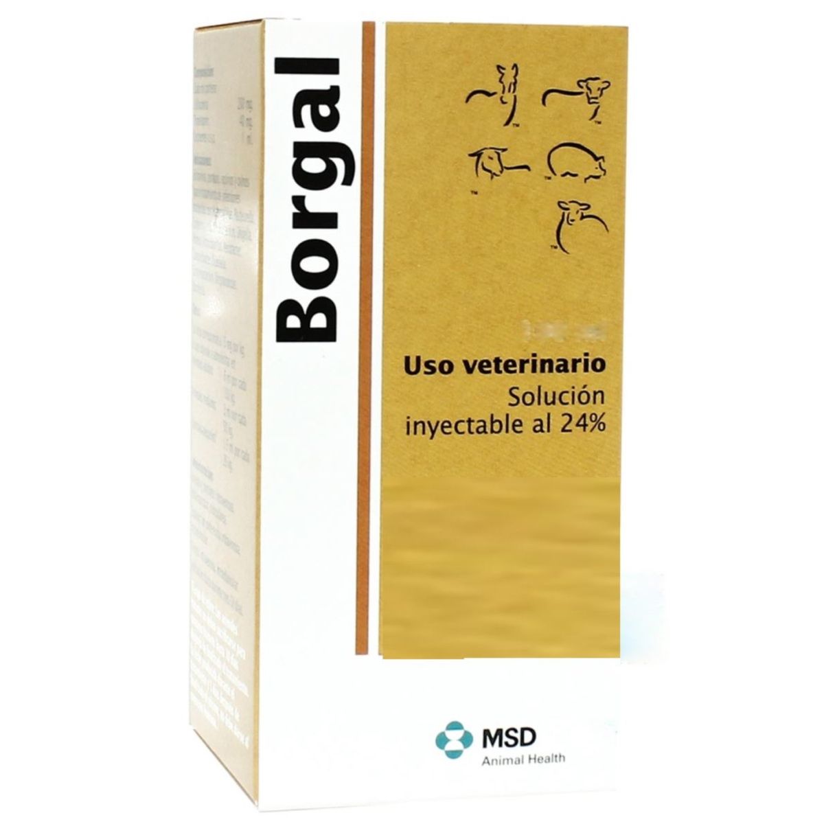 MSD - Borgal 24% Solucion Inyectable x 50ml