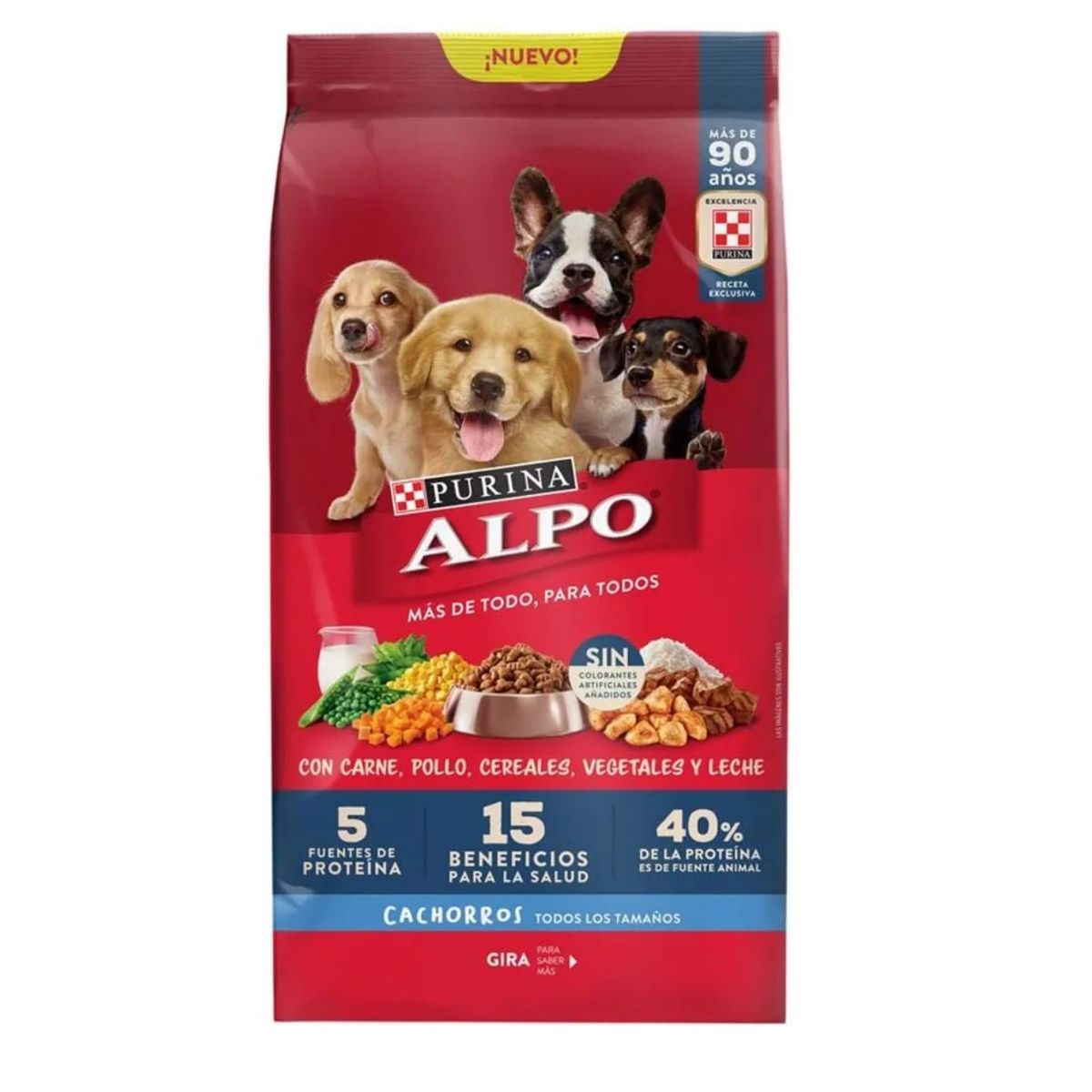 PURINA - Alimento One Cachorros Todos Los Tamaños Pollo Carne 2 kg