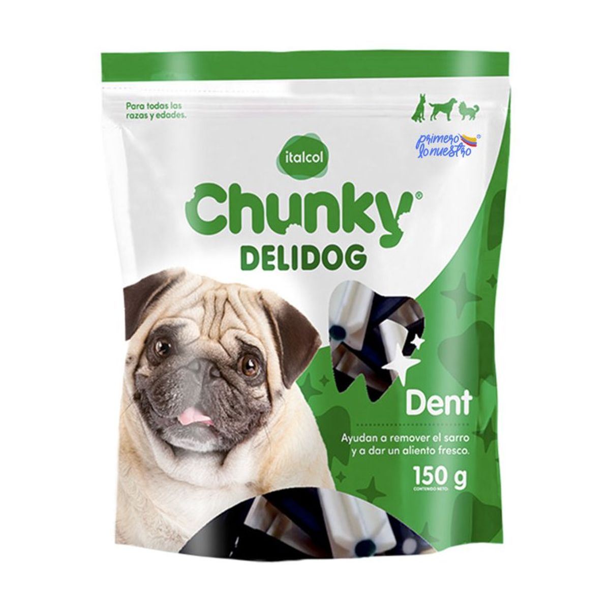 CHUNKY - Chunky Delidog Dent Snack Perros 150G