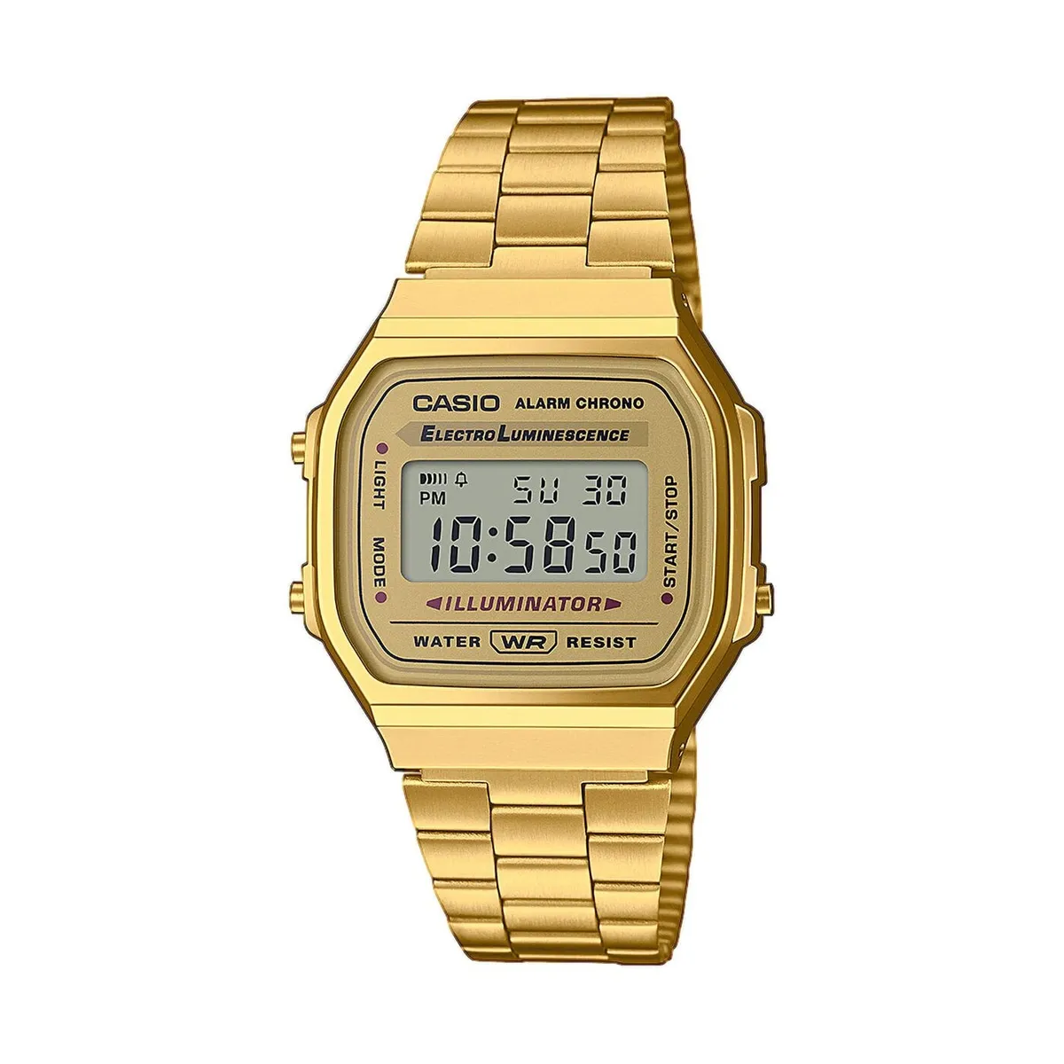 CASIO - Reloj Casio A168WG-9W Diseño Vintage