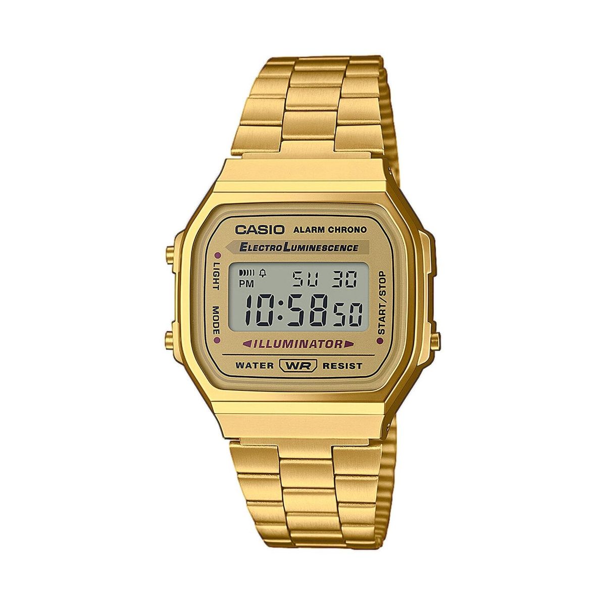 CASIO - Reloj Casio A168WG-9W Diseño Vintage