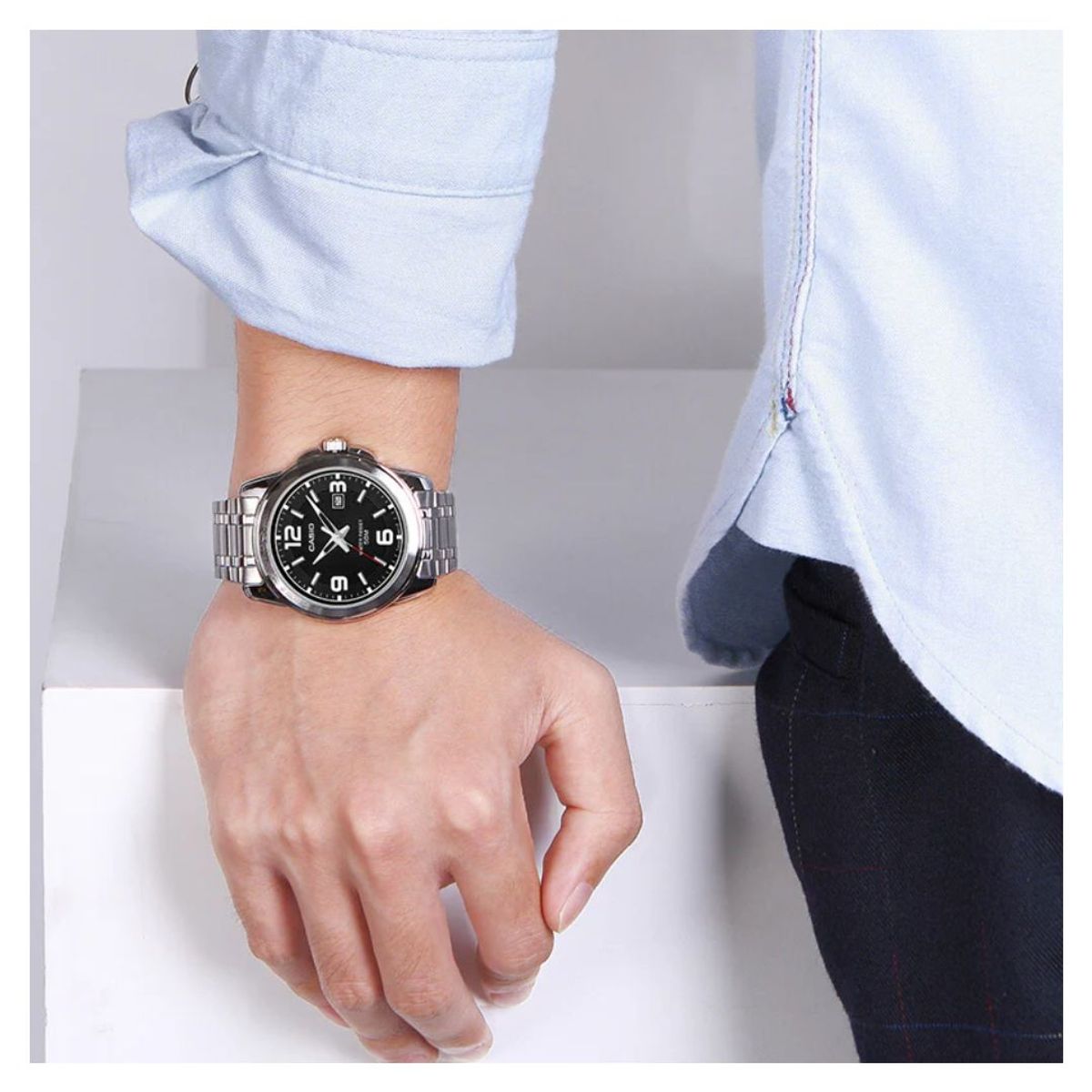 CASIO - Reloj Casio Modelo MTP-1314D-1A Diseño Elegante