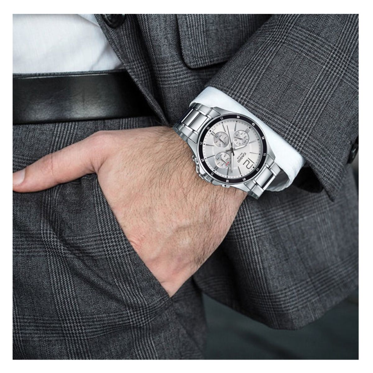 CASIO - Reloj Casio MTP-1374D-7A Diseño Elegante